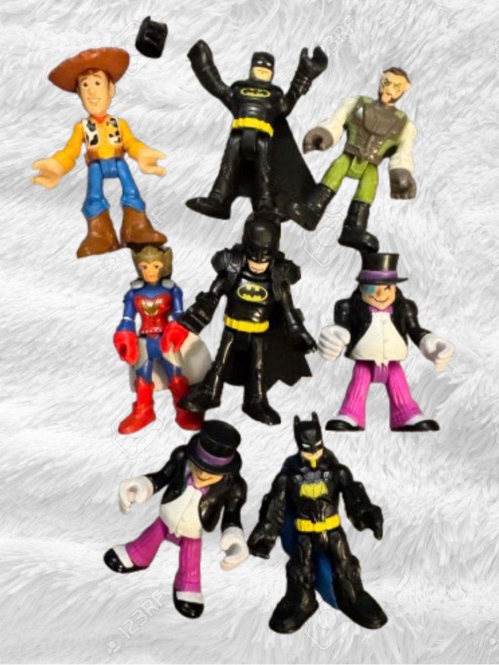 Lot of 8 Imaginext Figures